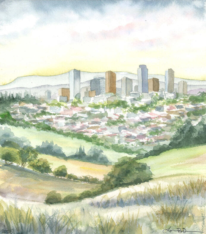 San Jose at Dusk, 2025